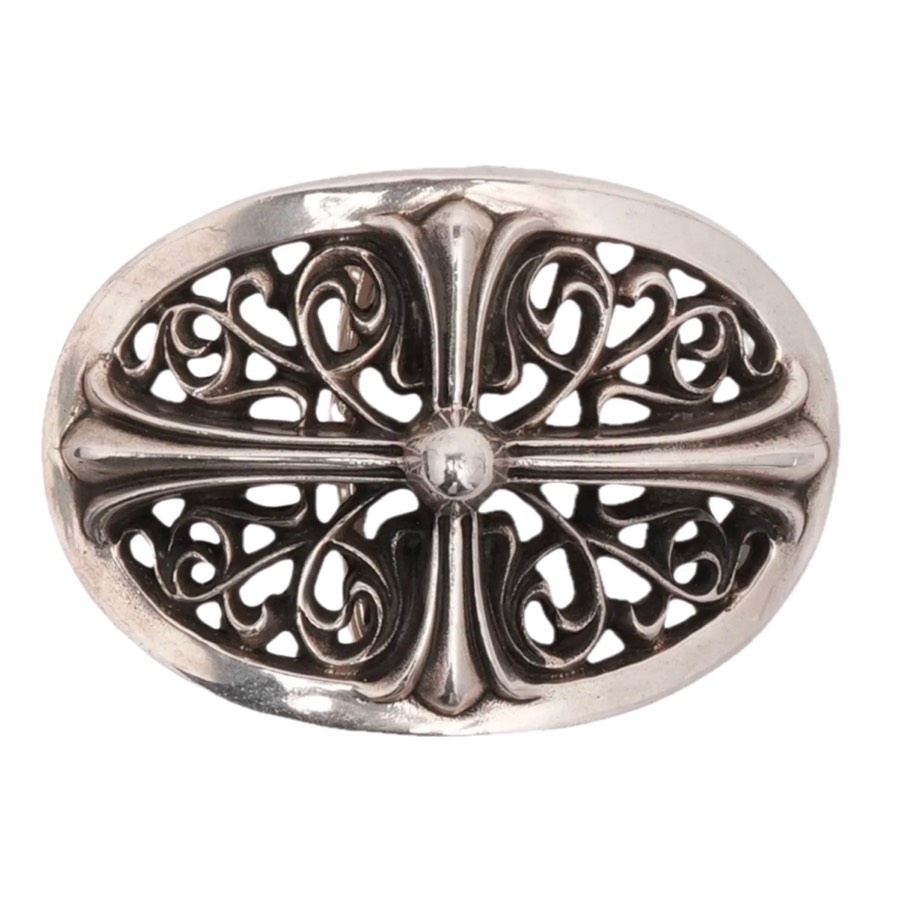 Oval 1.5 in Belt Buckle